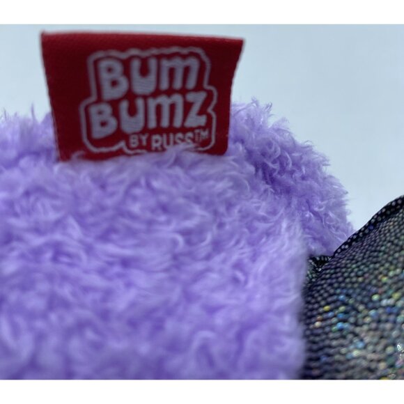 Bumbumz By Russ Retro Britney Cassette Plush Purple Pink  7 inch Stuffed Music - Picture 3 of 12